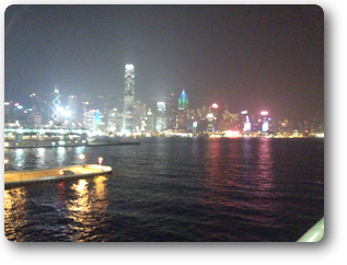 香港島夜景